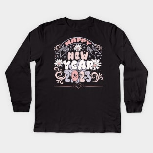 2023 Happy New Year Kids Long Sleeve T-Shirt